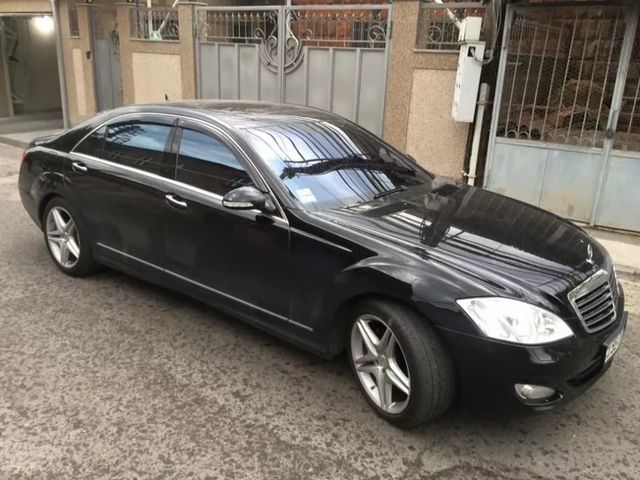 Дефлекторы Cobra Tuning для окон Mercedes-Benz S-Класс W221 длинная база 2009-2013. Артикул M33605