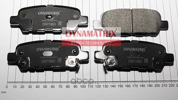 Колодки тормозные дисковые (Dynamatrix-Korea) Dynamatrix-Korea. Артикул DBP1693