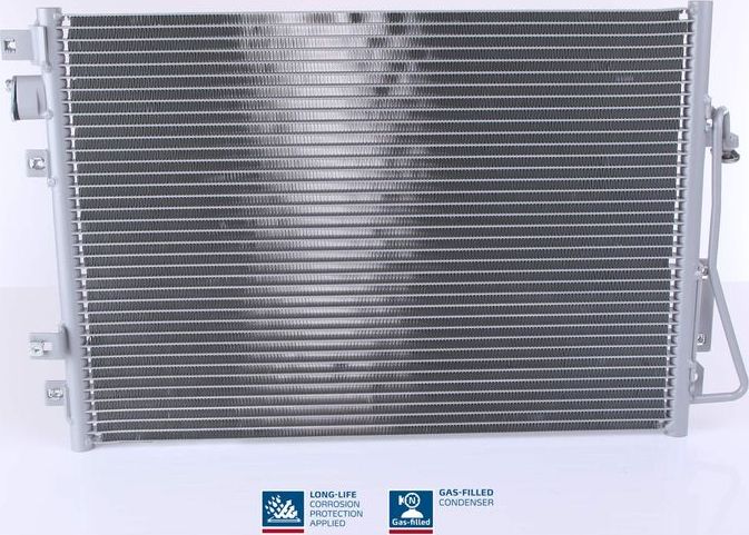 Радиатор кондиционера (конденсатор) Nissens (алюминий). Артикул 94657