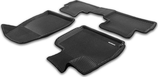 Коврики Euromat 3D EVA для салона Chery Tiggo 9 2025-2026. Артикул EM3DEVA-001437