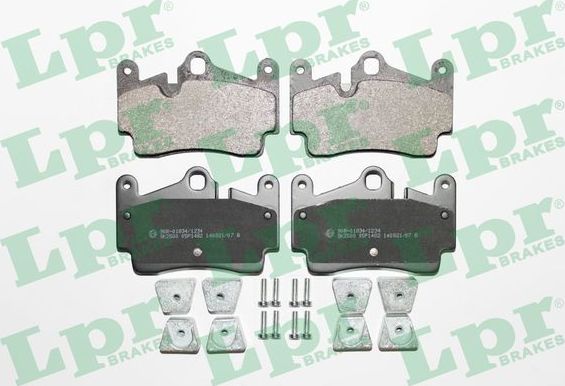 Тормозные колодки LPR. Артикул 05P1482