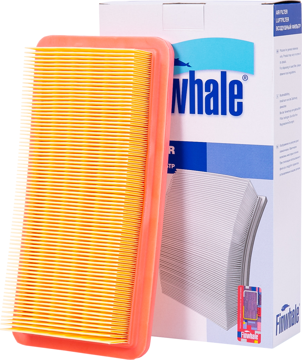 Воздушный фильтр Finwhale. Артикул AF618