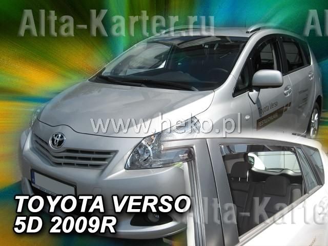 Дефлекторы Heko для окон Toyota Verso 2009-2018. Артикул 29618