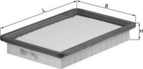 Воздушный фильтр Mahle. Артикул LX 790