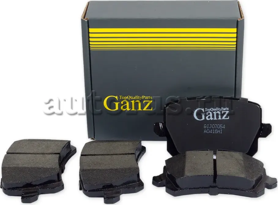 Колодки торм.зад. (Ganz). Артикул GIJ07054