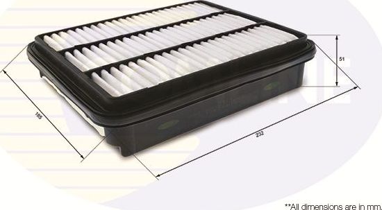Воздушный фильтр Comline для Mitsubishi Pajero Pinin 1999-2007. Артикул CMB12301