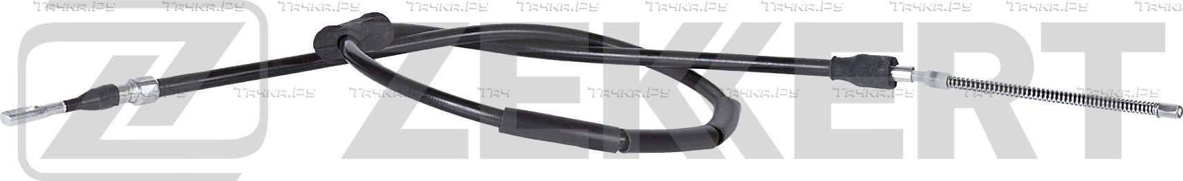Трос ручника (тросик ручного тормоза) Zekkert. Артикул BZ-1157