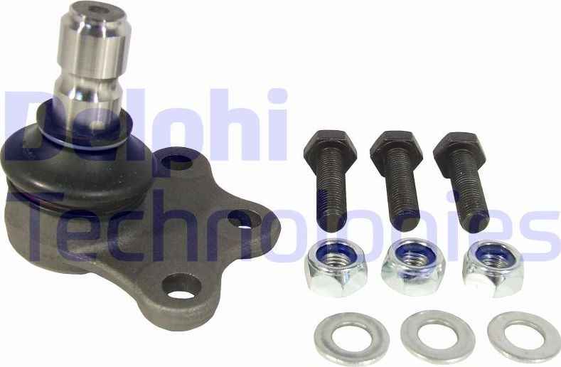 Шаровая опора Delphi передняя нижняя внешняя для Peugeot 2008 I 2013-2026. Артикул TC2426