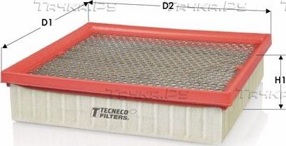 Воздушный фильтр  Tecneco Filters. Артикул AR8747PM