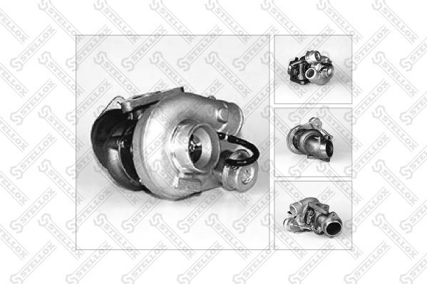 Турбина (турбокомпрессор) Stellox. Артикул 10-80309-SX