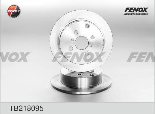 Тормозной диск Fenox. Артикул TB218095