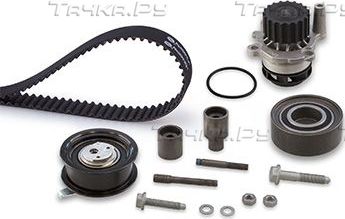 Помпа (водяной насос) с комплектом ремня ГРМ Gates PowerGrip® для SEAT Toledo II 1999-2004. Артикул KP15559XS-1