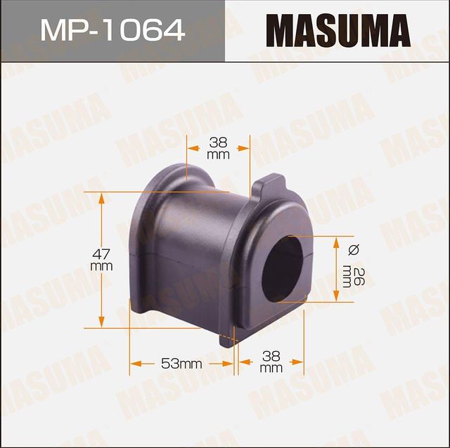 Втулки стабилизатора Masuma. Артикул MP-1064