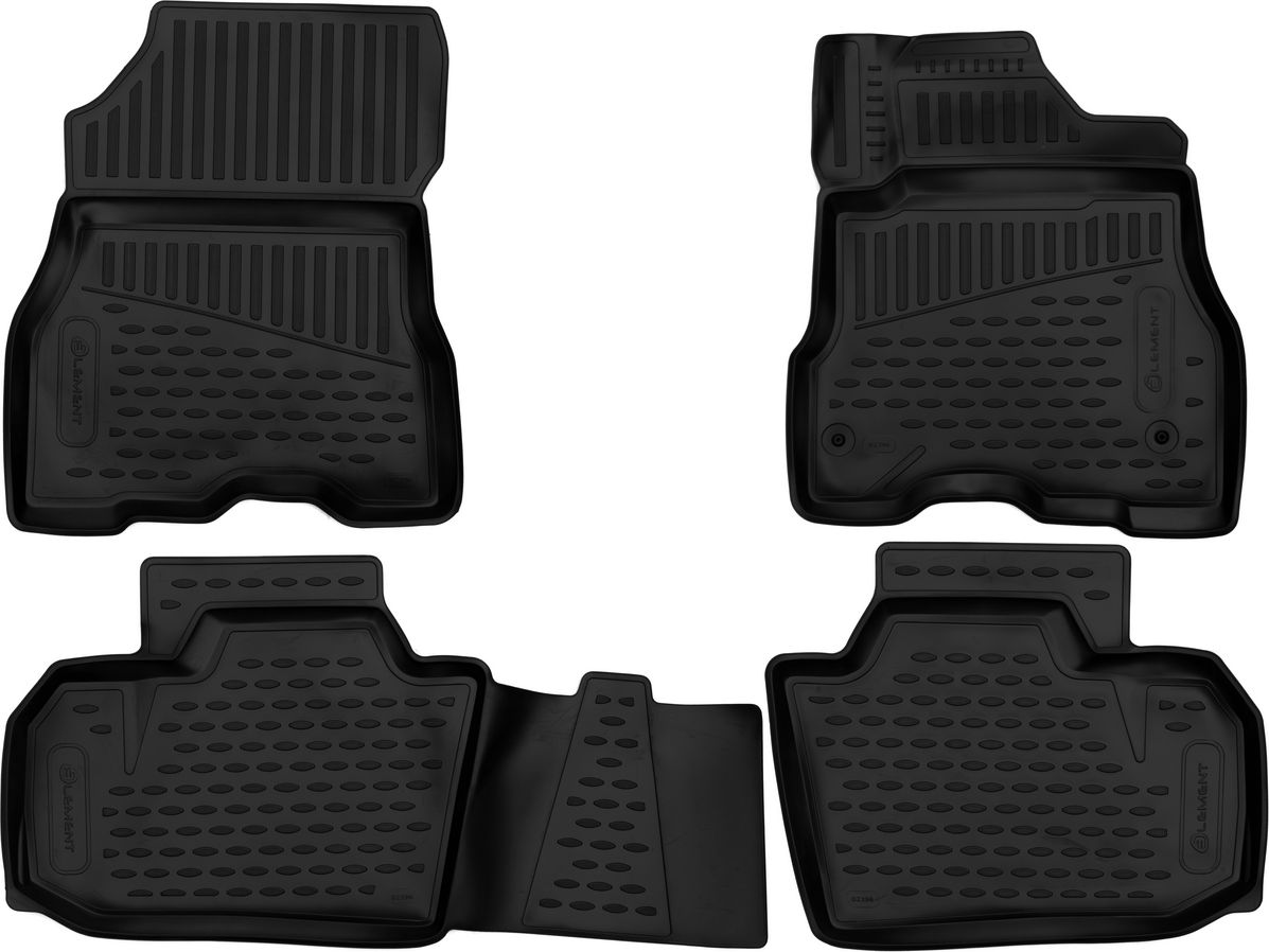 Коврики Element 3D для салона Nissan Leaf I хэтчбек 2009-2017. Артикул ELEMENT3D02396210