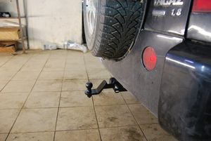 Фаркоп Лидер-Плюс для Chery Tiggo (T11) рестайлинг 2011-2016. Артикул C105-AE