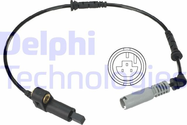 Датчик ABS Delphi передний передний для BMW 3 IV (E46) 1997-2007. Артикул SS20040