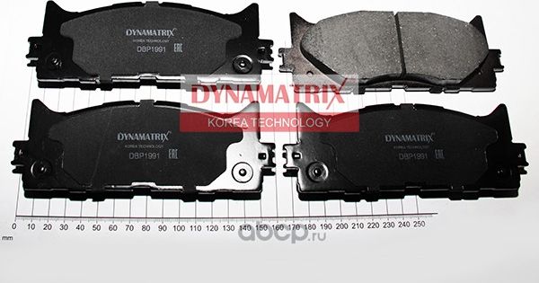 Колодки тормозные (Dynamatrix-Korea) Dynamatrix-Korea. Артикул DBP1991