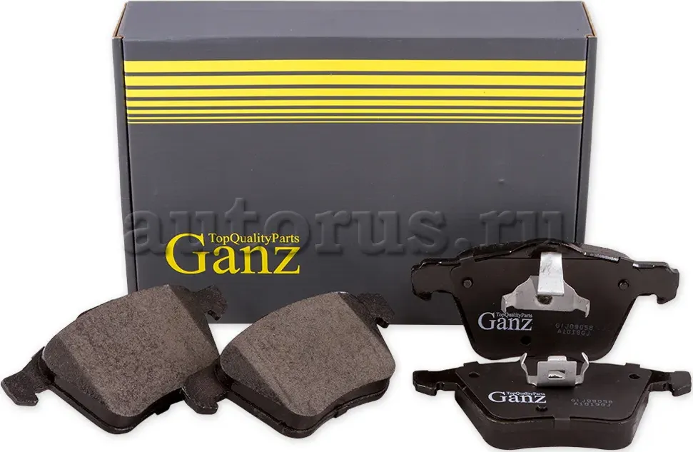Колодки торм.пер. (Ganz). Артикул GIJ09058