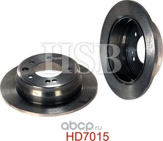 Диск тормозной зад. (HSB). Артикул HD7015
