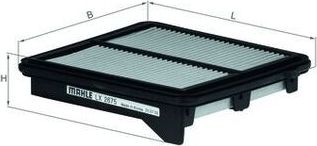 Воздушный фильтр Mahle. Артикул LX 2675