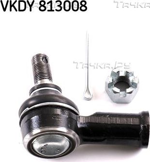 Наконечник рулевой тяги SKF правый/левый для Honda Stream I 2001-2006. Артикул VKDY 813008