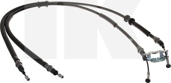 Трос ручника (тросик ручного тормоза) NK. Артикул 9036153