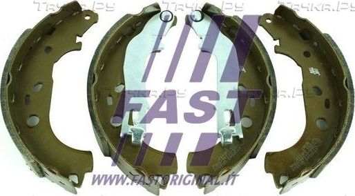 Тормозные колодки Fast задние для Lancia Musa I 2004-2012. Артикул FT30069