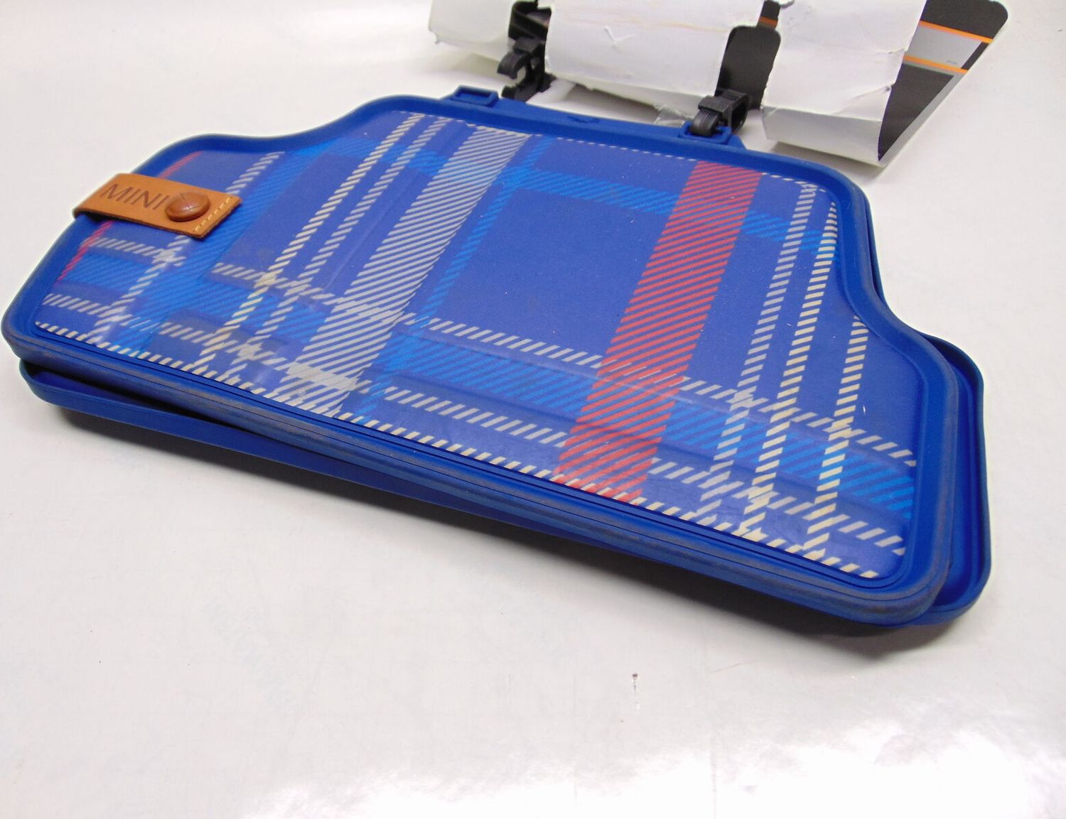 Коврики BMW (OEM) Speedwell Blue оригинальные ЗD для салона Mini Сooper S F56 3-дв. 2014-2026 задние. Артикул 51472354166