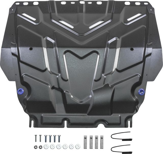 Защита Rival для картера и КПП Ford Kuga I 2008-2013. Артикул 111.1850.1