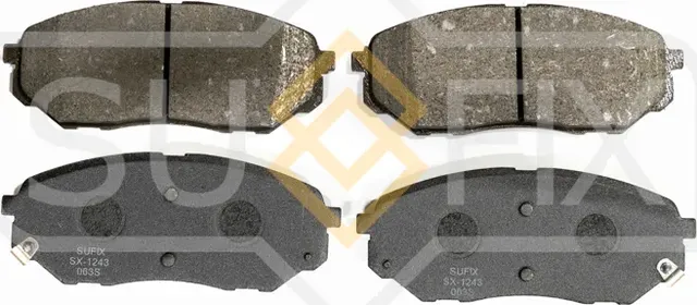 Колодки тормозные дисковые передние правые/левые KIA SORENTO 2015 (Sufix). Артикул SX1243