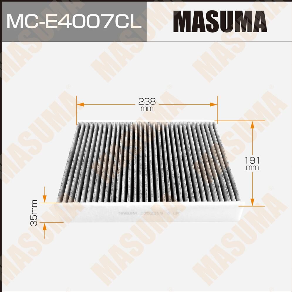 Салонный фильтр Masuma. Артикул MC-E4007CL