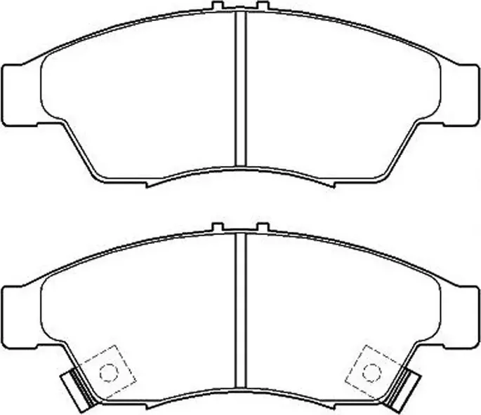 Колодки тормозные SUZUKI LIANA 02> передние (FIT). Артикул FP0948