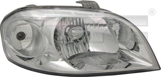 Фара передняя основная TYC левая для Chevrolet Aveo I 2005-2012. Артикул 20-11082-05-2