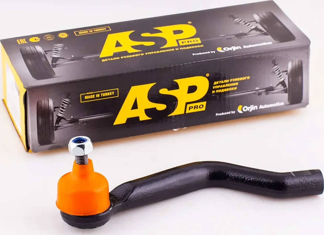 Наконечник рулевой (левый) NISSAN Qashqai -14 (ASP). Артикул RJ10043