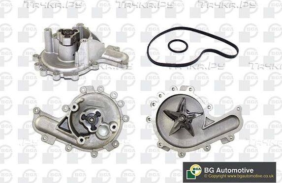 Помпа (водяной насос) BGA для Peugeot Boxer III 2006-2026. Артикул CP4414E