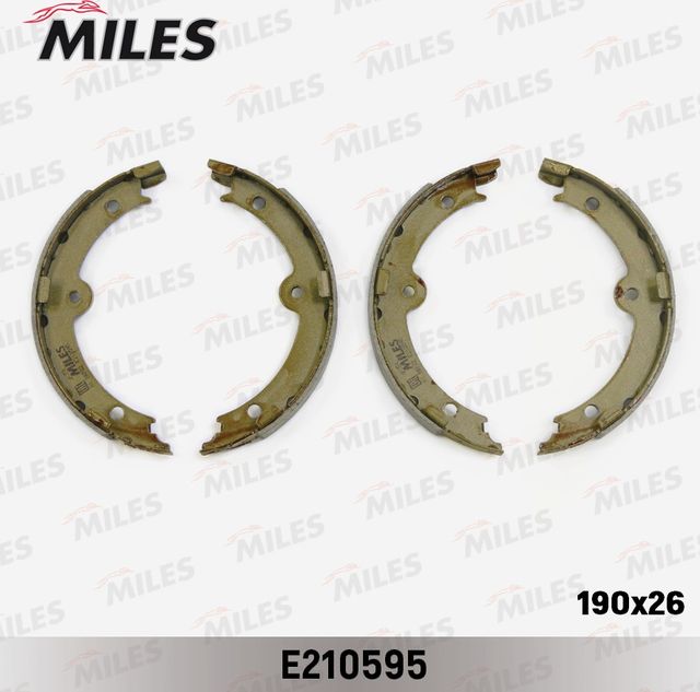 Тормозные колодки (стояночная тормозная система) Miles задние для Lexus IS II 2005-2015. Артикул E210595