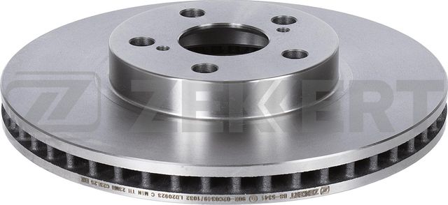 Тормозной диск Zekkert. Артикул BS-5341
