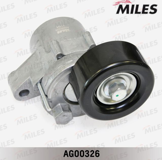 Натяжной ролик (натяжитель) приводного поликлинового ремня Miles. Артикул AG00326