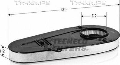 Воздушный фильтр  Tecneco Filters для BMW 7 V (F01/F02/F04) 2008-2012. Артикул AR2027
