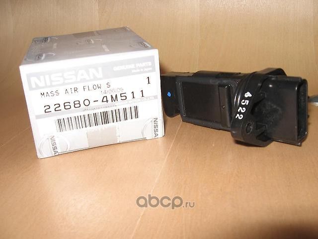 Датчик массового расхода воздуха (ДМРВ) Nissan. Артикул 226804M511