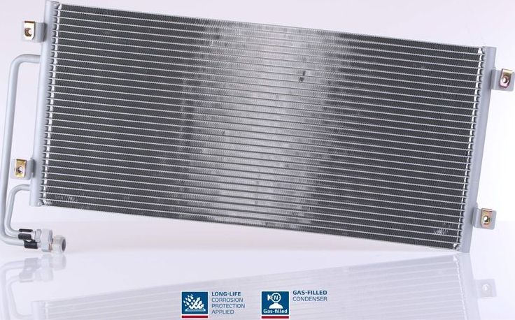 Радиатор кондиционера (конденсатор) Nissens (алюминий). Артикул 94341