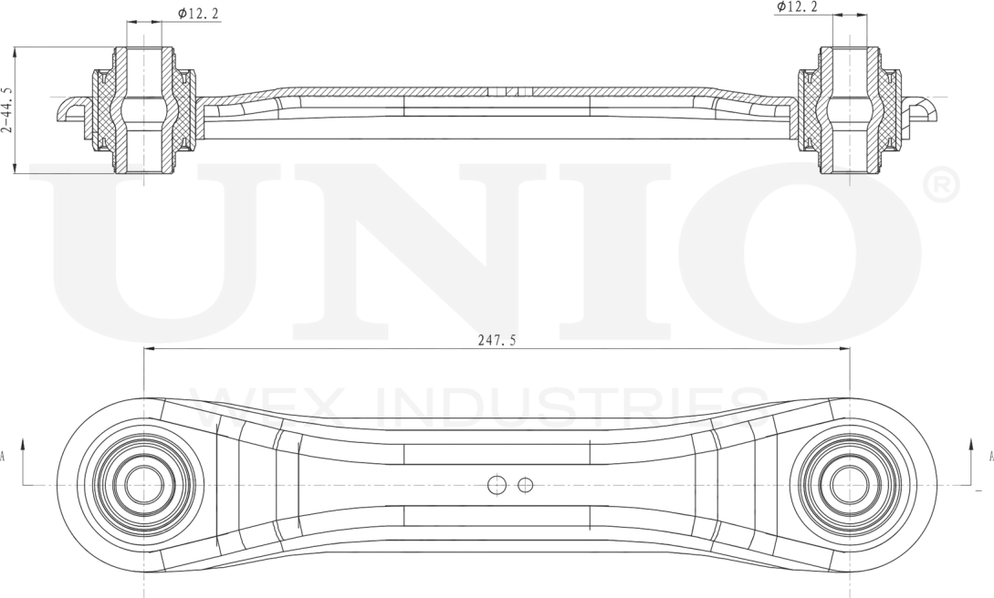 Рычаг подвески (Unio). Артикул SSP-40182