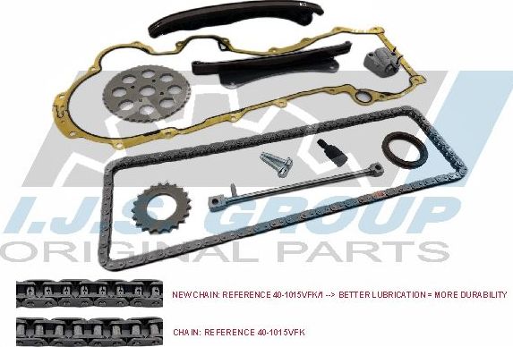 Цепь ГРМ IJS Group для Suzuki Wagon R+ II 2003-2008. Артикул 40-1015VFK