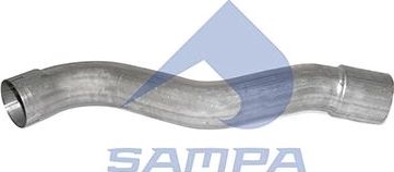 Глушитель Sampa для Mercedes-Benz Atego 1 1998-2004. Артикул 010.426