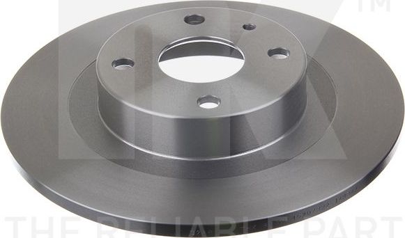 Тормозной диск NK задний для Mazda 323 VI (BJ) 1998-2004. Артикул 203248