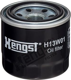 Масляный фильтр Hengst для Mitsubishi Colt VI (Z20/Z30) 2005-2012. Артикул H13W01