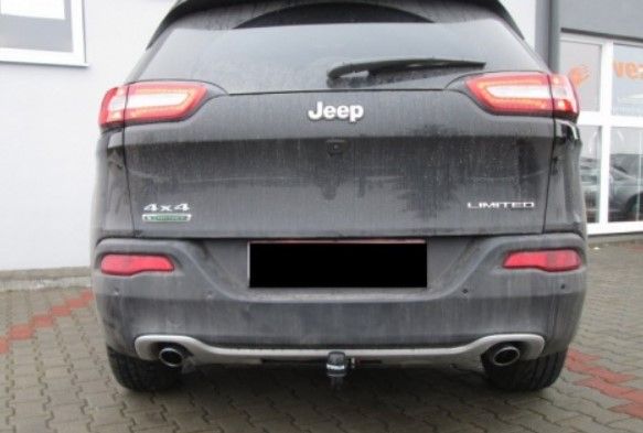 Фаркоп Westfalia для Jeep Cherokee KL (вкл.Trailhawk) 2014-2026. Быстросъемный крюк. Артикул 342209600001