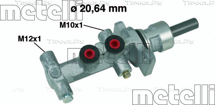 Тормозной цилиндр главный Metelli для Opel Vivaro A 2001-2014. Артикул 05-0553
