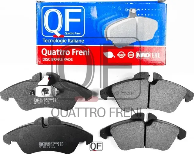 Колодки тормозные дисковые к-т (Quattro Freni). Артикул qf500100