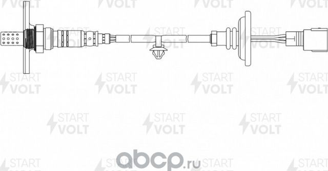 Лямбда-зонд (кислородный датчик) StartVOLT для Toyota Harrier I (XU10) 1998-2003. Артикул VS-OS 2805